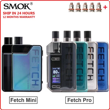 

New! SMOK Fetch Pro Kit 4.3ml Pod Cartridge Vape with battery Electronic Cigarette with RPM RGC Coil VS Nord 2 RPM40 RPM80 Pro