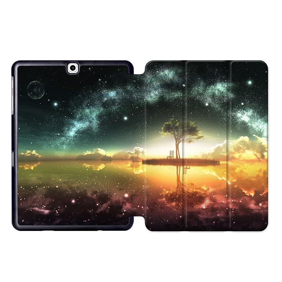 SS08 MTT чехол из искусственной кожи для samsung Galaxy Tab S2, 9,7 дюймов, трехслойный флип-чехол с подставкой, умный чехол для планшета, SM-T810, T813, T815, T819 - Цвет: SS08