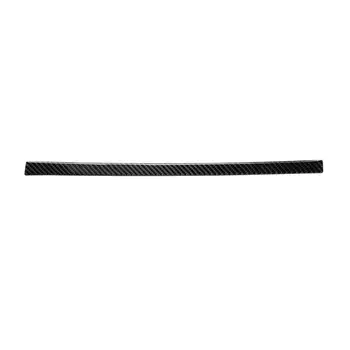 

Car Stickers Dashboard Center Console Strip Trim Interior Carbon Fiber Protector For Audi A6 A7 2012 2013 2015 2016 2017 2018