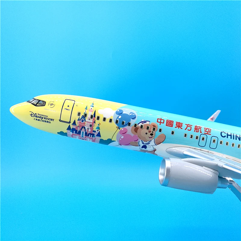 47 см Boeing B737 Китай Eastern Airlines тема дружбы самолет модель самолета Смола литья под давлением модель самолета коллекционная