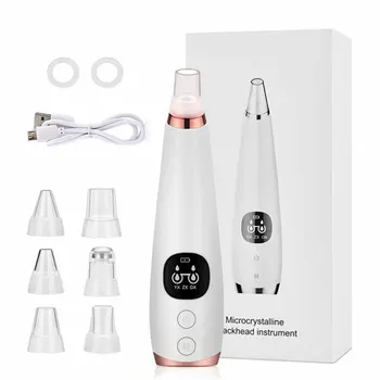 

Blackhead Remover Nose T Zone Pore Vacuum Removal Vacuum Acne Pimple Suction Tool Facial Dermabrasion Machine