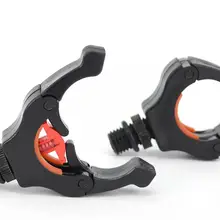 Repose canne à pêche à la carpe, 4 pièces, avec Clips magnétiques magiques, D5x2 