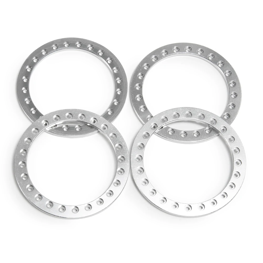 AXSPEED 4 Stück Aluminiumlegierung 1,9/2,2 Zoll Ersatz Beadlock Felgen Ringe für Axial SCX10 Wraith TRX-4 1/10 RC Crawler Auto – Detail 22