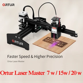 

Ortur Laser Master 7W Personal Laser Engraving Machine DIY Laser Engraver Metal Cutting Machine 3D Printer Support Windows IOS