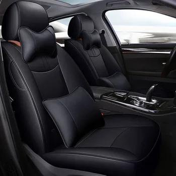 

custom cowhide car seat cover for Land Rover Discovery 3 4 5 Sports Evoque FreeLander 2 Range Rover Sport velar car accessories