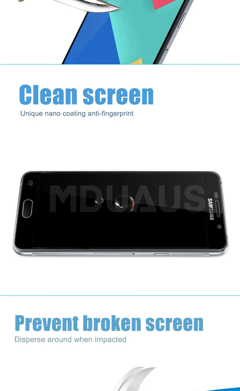 9D полное покрытие Защитное стекло для samsung Galaxy A3 A5 A7 J3 J5 J7 S7 закаленное защитное стекло пленка
