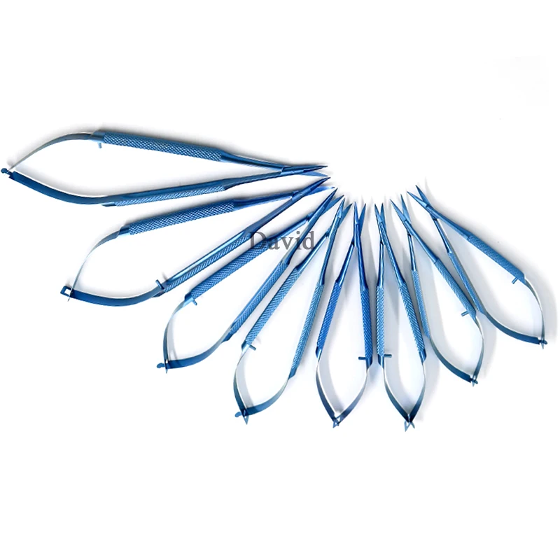 Microscopic instruments 12.5 cm micro scissors Conjunctiva Toothed Forceps Probes Hooks Spatulas Speculums tweezers ophthalmic tool surgical instruments cornea scissors capsulorhexis forceps