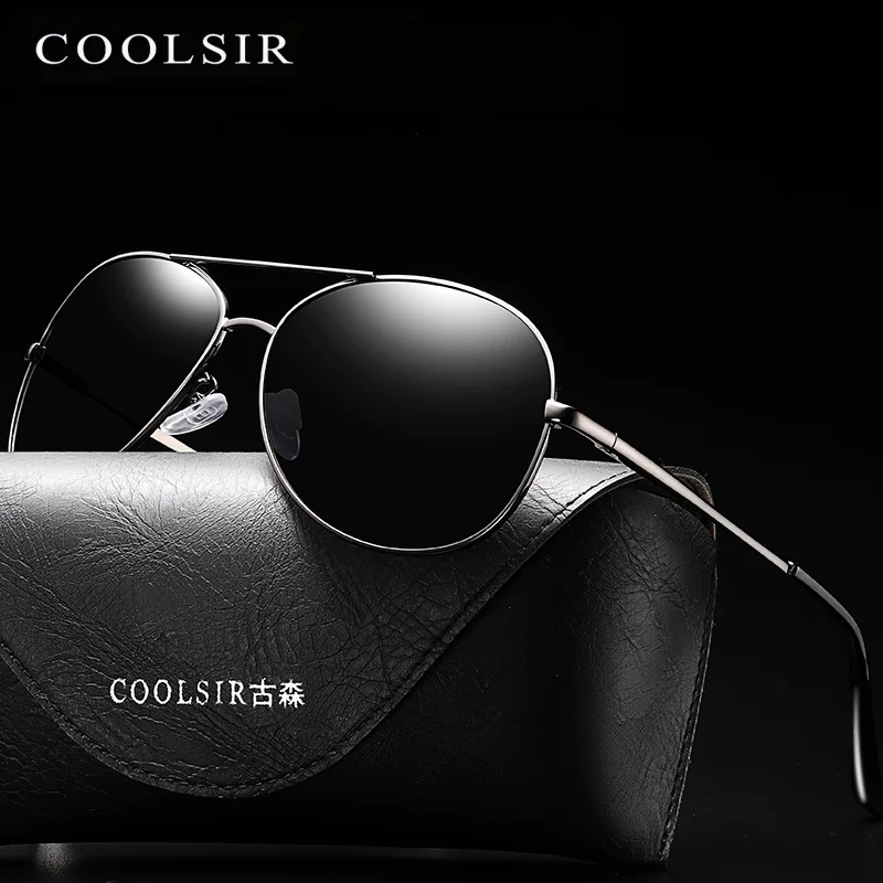 Мужские солнцезащитные очки с антибликовым покрытием Coolsir A103 Поляризованные