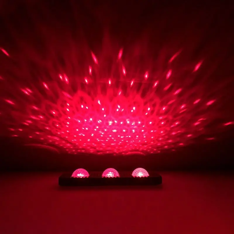 7 kleuren Авто окружающей среды Voet звезда Звездная; сезон лето; Licht Interieur неоновые Sfeer; сезон лето; Licht музыка и голос Управление USB светодиодный RGB Авто Декоративные лампа