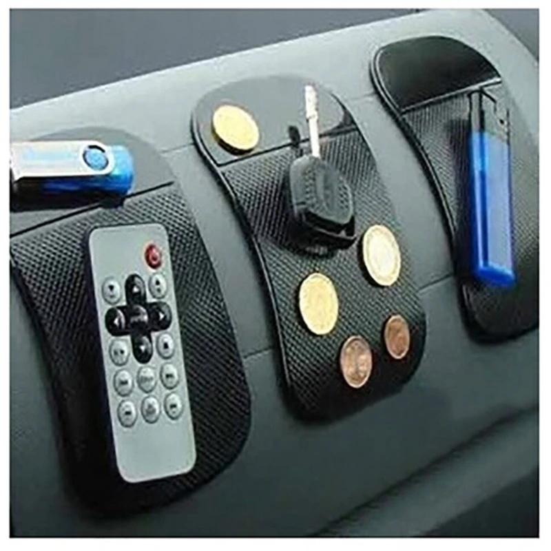 Car Anti-Slip Mat Pads Car Dashboard Sticky Silicone Mat Auto Non-Slip Sticky Gel Pad For Phone Holder Styling Interior 13x7
