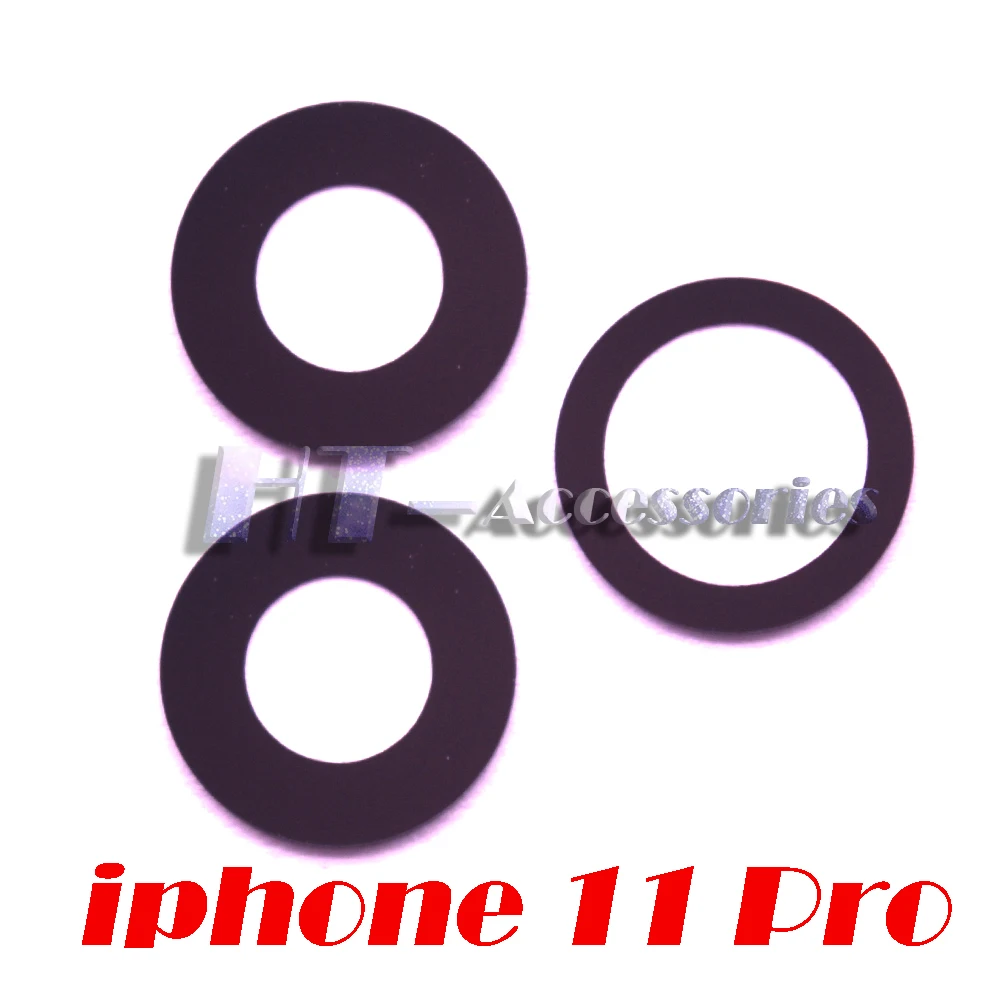 10 компл./лот задняя Камера Стекло объектив для iphone 11 Pro Max