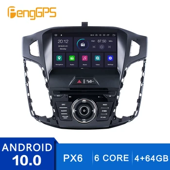 

Android 10.0 Multimedia Stereo For Ford Focus 2012-2014 GPS Navigation CD DVD Player Mirror Link PX6 4+64G Headunit Carplay DSP