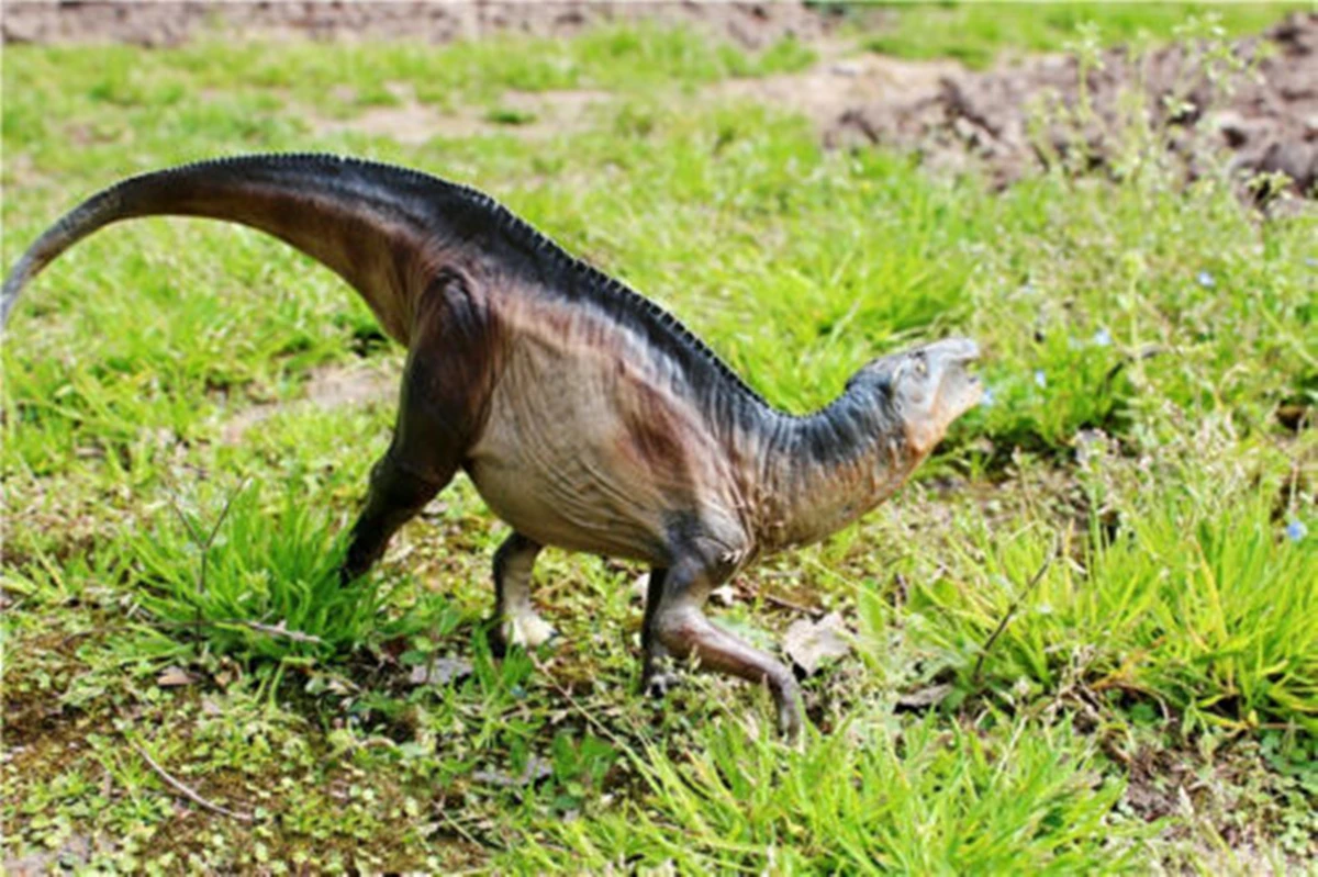 PNSO Shantungosaurus динозавр модель фигурки животных коллектор Декор подарок детская игрушка