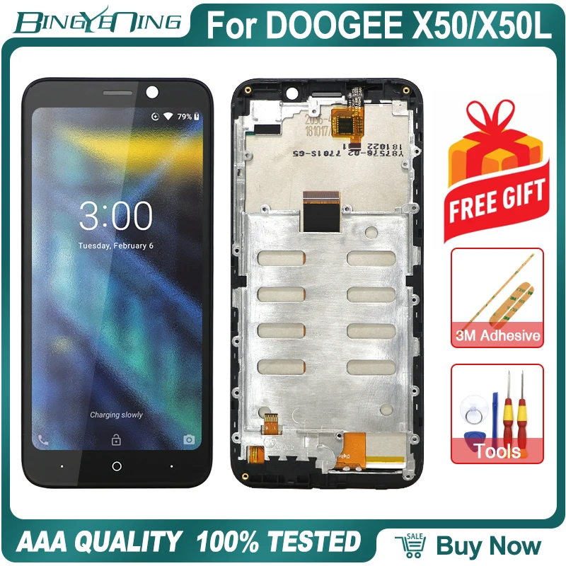 Сменный сенсорный ЖК-экран для DOOGEE X50/X50L 100% оригинал | Мобильные телефоны и