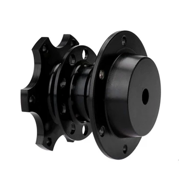 

6 Hole Hub Adaptor Universal Car Steering Wheel Quick Release Snap Off Boss Kit
