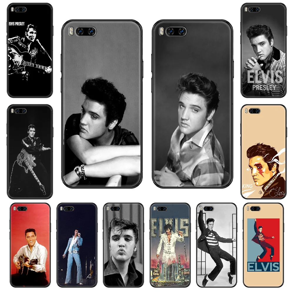 Elvis Presley Phone case For Xiaomi Mi 6 8 9 A1 2 3 Max3 Mix2 Mix2S X T Lite Pro black luxury bumper fashion prime soft | Мобильные