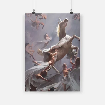 

beautiful magic realism art canvas painting decor wall art pictures bedroom study home living room decoration prints poste