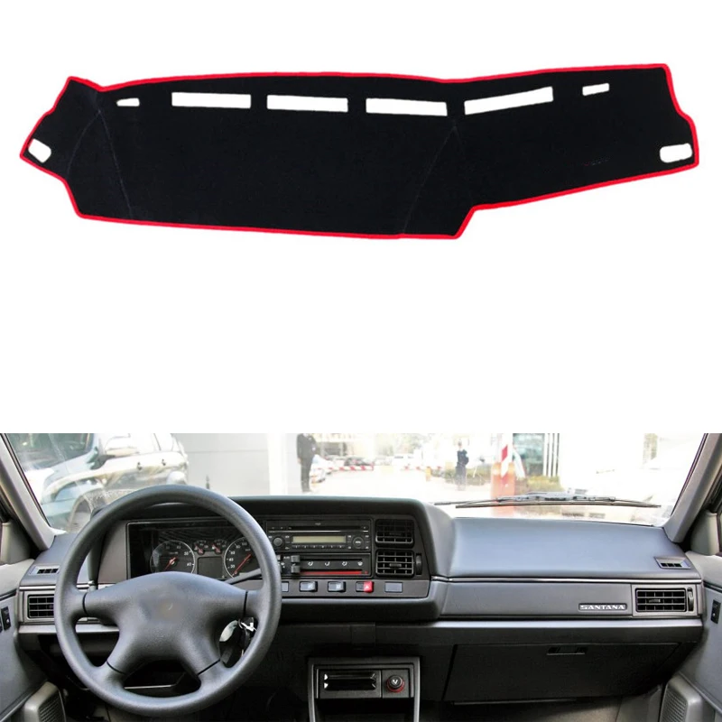 Для Volkswagen Santana Классическая 2004-2007 правая и левая ручка приборной панели автомобиля чехлы коврик тени подушки ковры аксессуары
