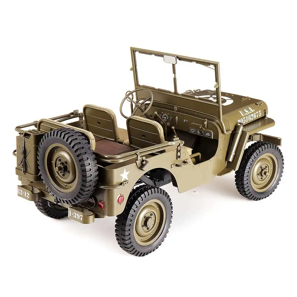 US $353.07 Fast Shipping Rochobby Rc Car 16 24g 2ch 1941 Mb Scaler Radio Control Car Waterproof Vehicle Models Without Battery In Stock