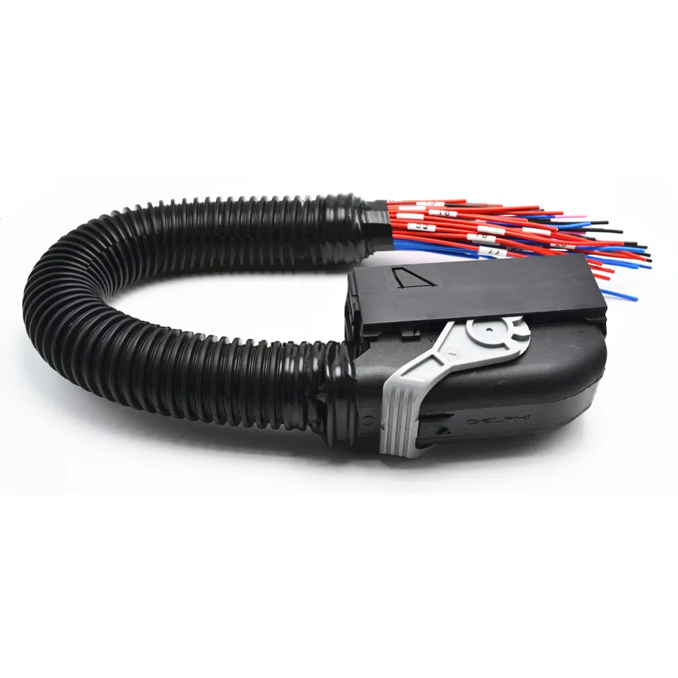 Ensemble De Connecteurs ECU Delphi, 96 Broches, Pour Voiture, Prise De Carte PC, Avec Faisceau De Câblage à Broche Complète, Pigtail Pour DCM3.2