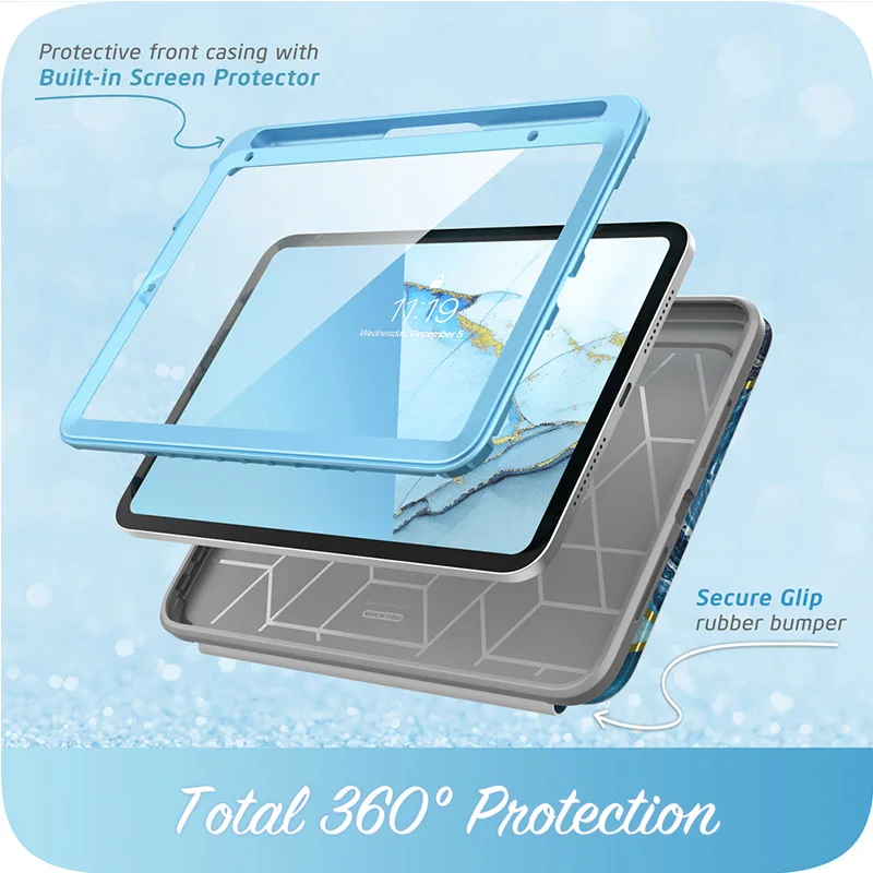 para Ipad Mini Case 2023 Lançamento I-blason Cosmo Completo-corpo Trifold com Built-in Protetor de Tela Capa Inteligente com Suporte de Lápis - Imagem 4