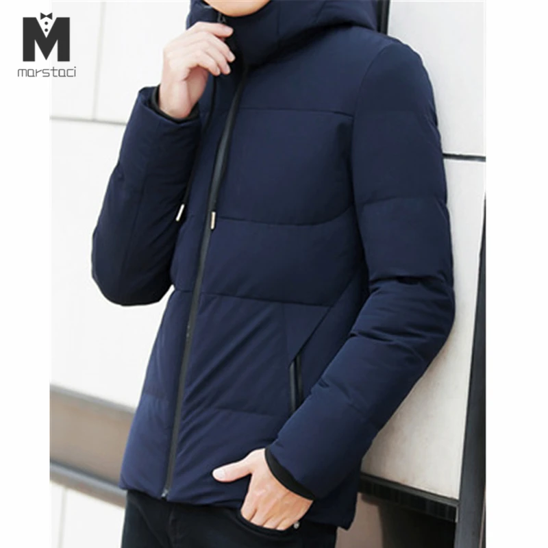 Мужская куртка с капюшоном теплая обтягивающая 2018|Куртки| |