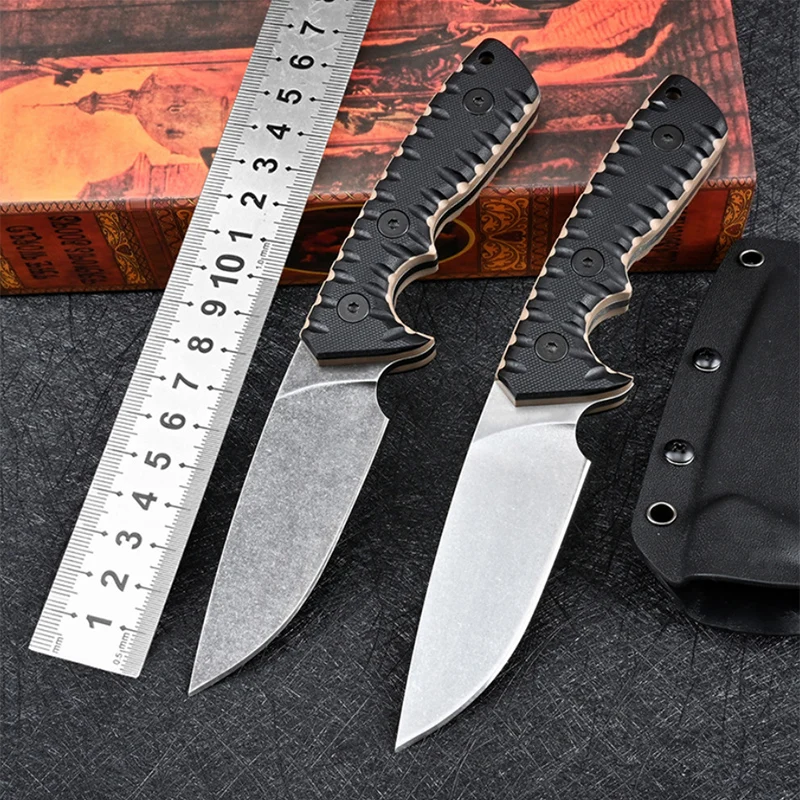 Fixed Blade Knife Free shipping Sharp outdoor knife DC53 steel blade