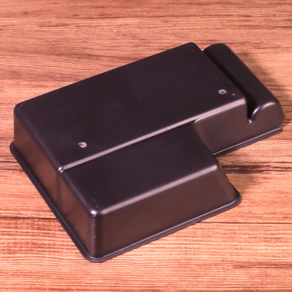 1Pc Black Central Storage Box Armrest Glove Holder Plate Car Container Organizer Fit for VW Golf MK6 2009 2010 2011 2012 2013 (6)