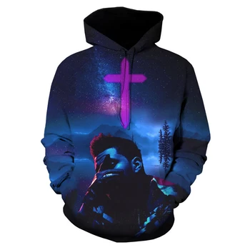 The Weeknd Printed Hoodies Women/Men Hooded Sweatshirt Tracksuit 6