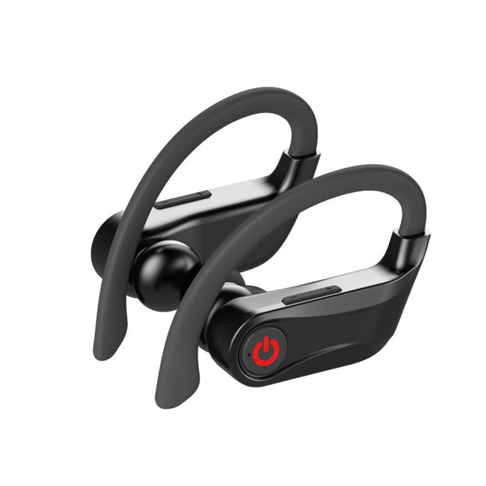 Q62 TWS Bluetooth 5,0 гарнитура беспроводной цифровой дисплей водонепроницаемый беспроводной бинауральные металлические наушники спортивные наушники с микрофоном