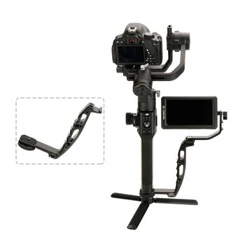 

Ulanzi for DJI Ronin S SC Gimbal L Bracket Stand Handle Grip with Hot Shoe 1/4'' Screw for Zhiyun Crane Stabilizer Accessories