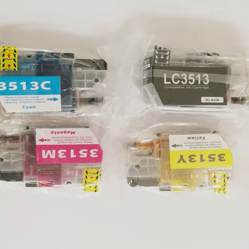 Meng Xiang подходит для Brother LC3513 LC3511 картриджи MFC-J690DW MFC-J890DV