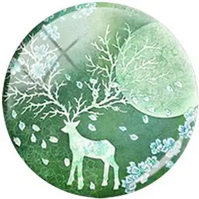 CM36 TAFREE смешанный стиль мультфильм Рождественский элемент 12/15/16/18/20/25 мм стекло кабошон купол с плоской задней частью DIY ювелирных изделий C39 - Цвет: CM36