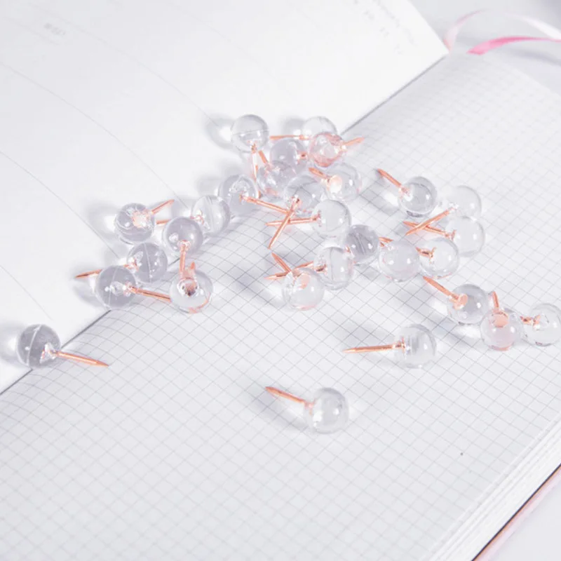 2019 Wholesale 100 Pcs Set Rose Gold Metal I Shaped Round