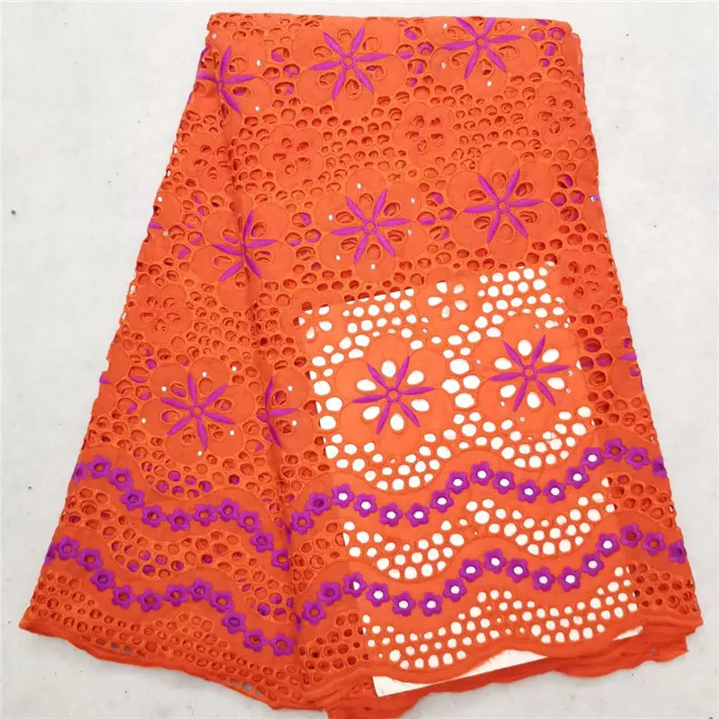 Дизайн, швейцарская вуаль из чистого хлопка, швейцарское кружево, африканская сухая кружевная ткань