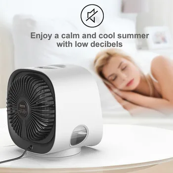 

best selling 2020 products Mini Cooling Fan Humidification Refrigeration Multifunction USB Air Cooler support dropshipping
