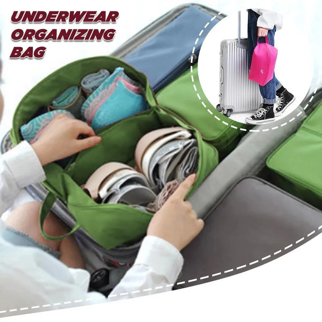 Портативная Водонепроницаемая женская сумка для хранения нижнего белья, сумка для хранения, косметичка для путешествий, органайзер, сумка для багажа, сумка-держатель