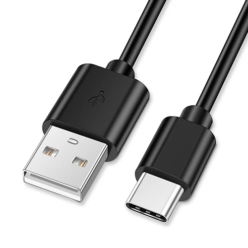 VOXLINK USB type-c кабель 2A Быстрая зарядка usb c кабель type-c кабель для передачи данных usb-c для samsung S9 S8 Xiaomi mi8 mi6 htc usb c - Цвет: Black