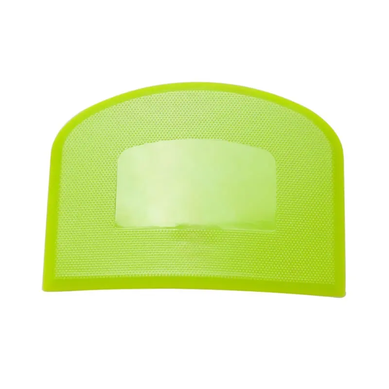 Green OBRKING лопатка-скребок для торта, резак для муки, кондитерских изделий, лопатка для торта, сыра, пластикового теста, нож для резки пиццы, инструменты для выпечки кондитерских изделий - Цвет: Green