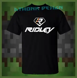 Ridley R футболки с логотипом новые с коротким рукавом Круглый воротник мужские футболки мода 2018