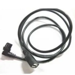 for Volkswagen RNS315 RCD510 RCD300+ RCD030+ with USB port round hole cable |