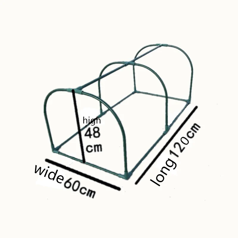 Подвижная стальная рама наружное растительное покрытие на молнии садовое теплица теплое садовое домашнее растение теплица крышка