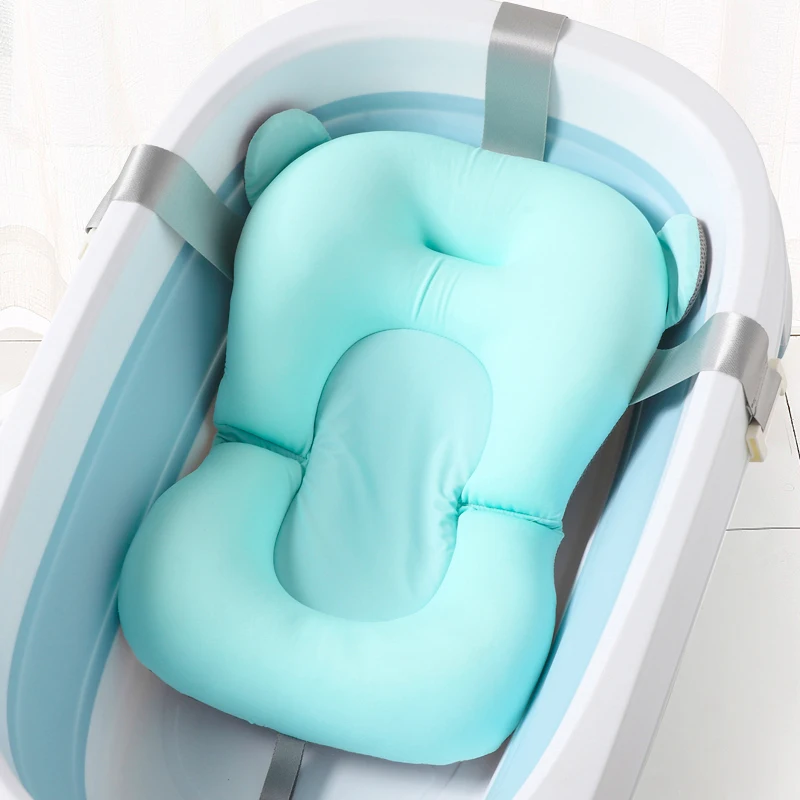 Baby Pillows Bath Cushion Soft Infant Newborn Bathtub Shower