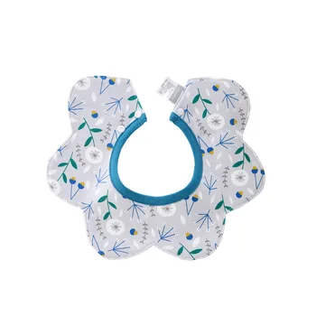 

2Pcs/Lot Cotton Burp Cloth Baby Waterproof Cloth Bib Newborn Baby Boy Infant Girl Toddler Baby Rotatable Bib Baby Bib