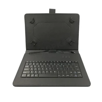

Universal Micro USB Keyboard Leather Stand Case Cover For 10 10.1 Inch Android Tablet PC For Samsung Lenovo Tablet Keyboard Case