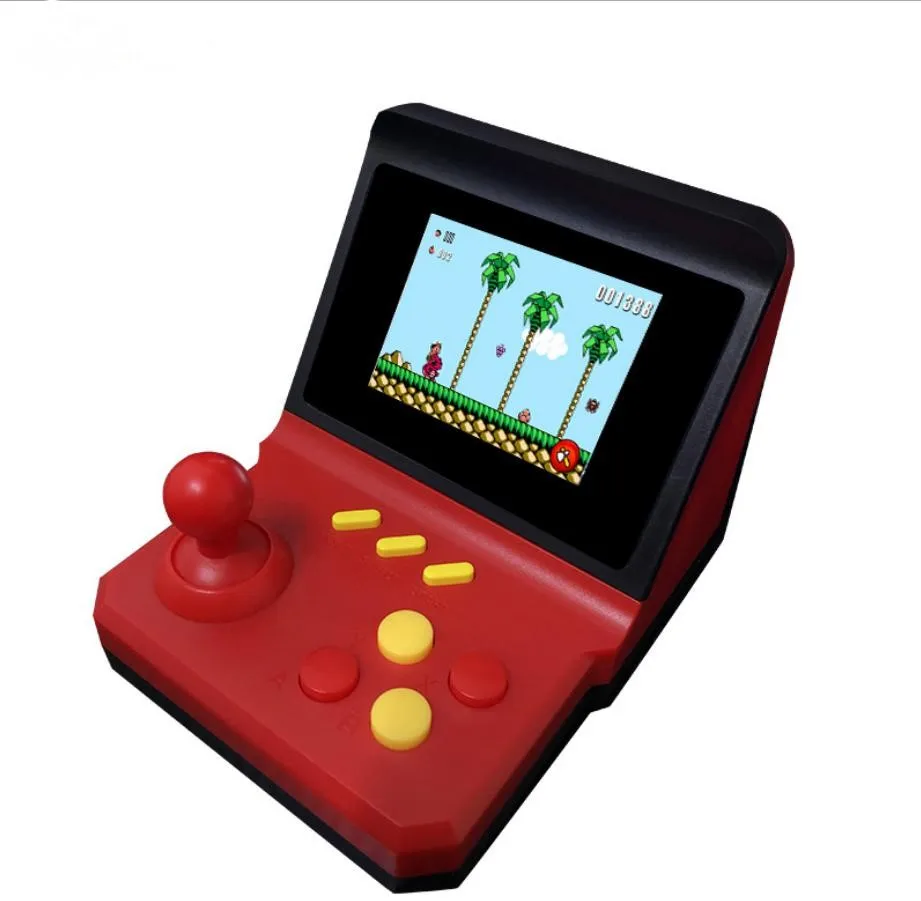 Powkiddy Ретро А5 джойстик игровая консоль встроенный в 600 Игры Поддержка двойной игры ТВ выход 8 бит FC игровая система - Цвет: Red