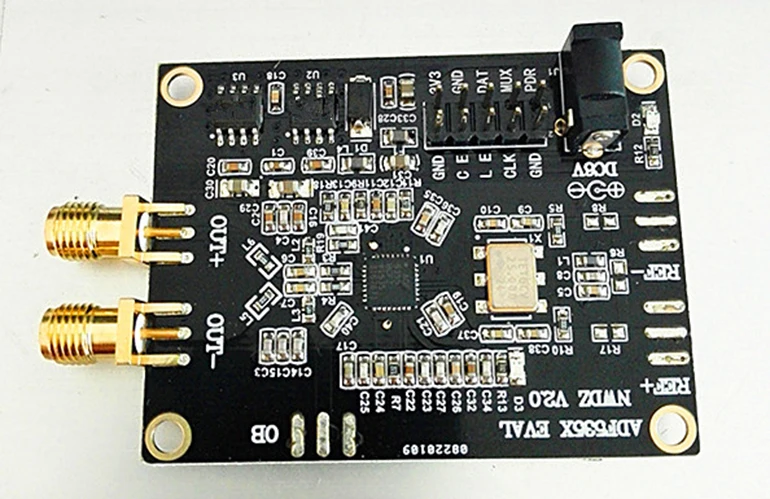 

ADF5355 Phase-Locked Loop 54M-13.6G Development Board PLL Low Phase Noise VCO Differential Crystal