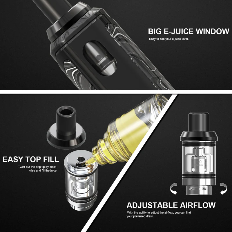 Оригинальный артерия самородок AIO комплект электронной сигареты Pod Vape ручка 1500