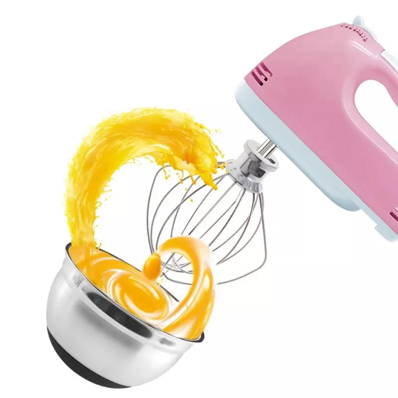 Stainless Steel Wire Whip Mixer Attachment 6-Wire Whisk Replace Kitchen Egg Cream Beater Stainless Steel Wire Whip Mixer Attachment 6-Wire Whisk Replace Kitchen Egg Cream Beater