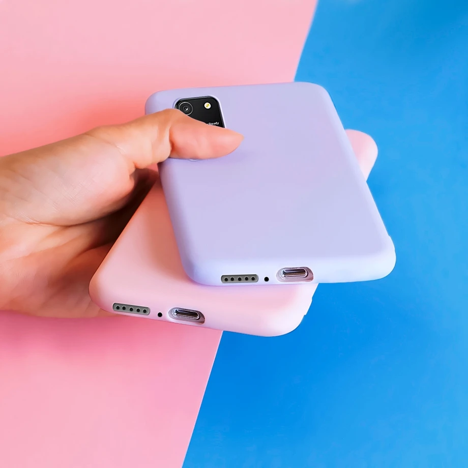 Чехол для Samsung Galaxy S10 Lite S 10 S10Lite телефонные чехлы простой однотонный Матовый